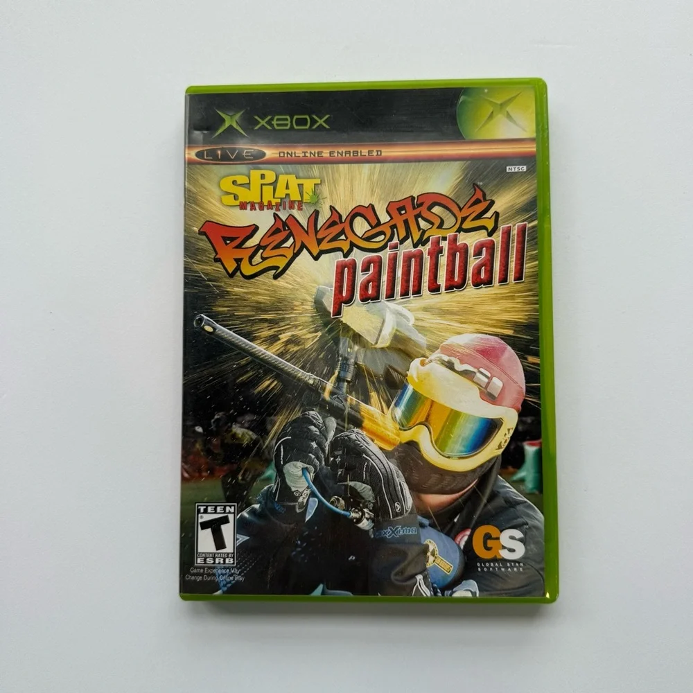 Splat‎ Magazine Renegade Paintball (Xbox, 2005) CIB